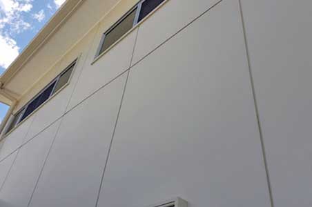 Pressure washing exterior